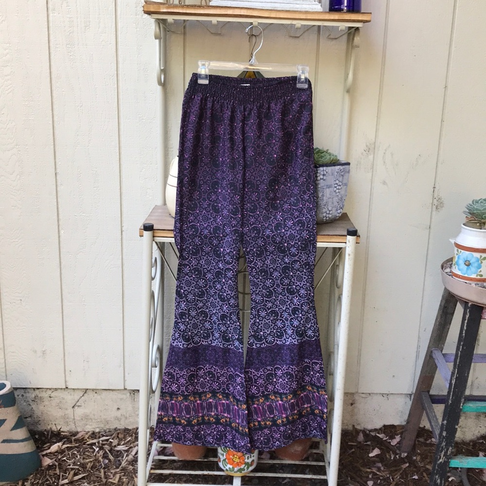 NWOT Psychedelic Bell Bottom Pants